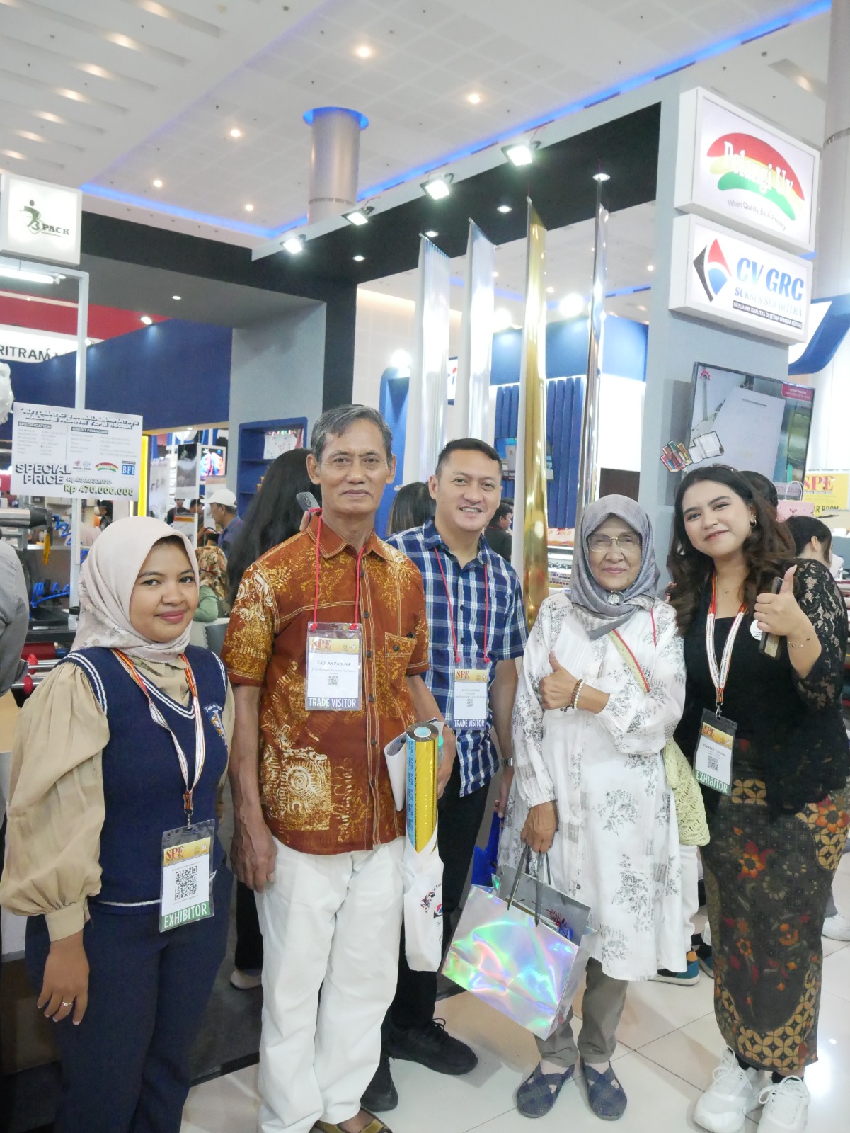 Display Sampel Finishing SPE 2025