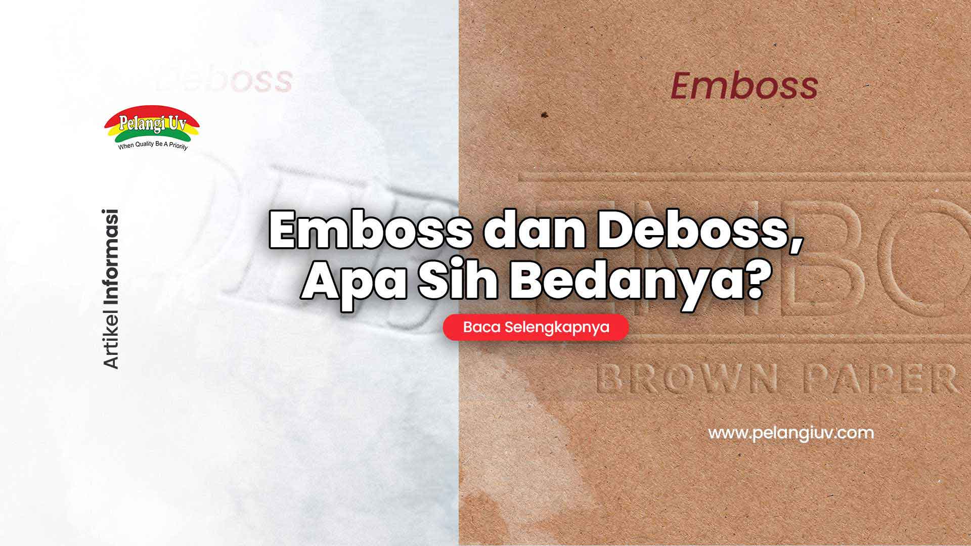 The Most Complete Differences Between Emboss and Deboss